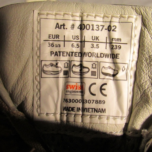 MBT Cream and Brown Women's Sneakers - Picture 2 of 8